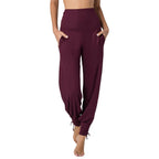 Women's Spring Thin Ice Silk Fitness Pants