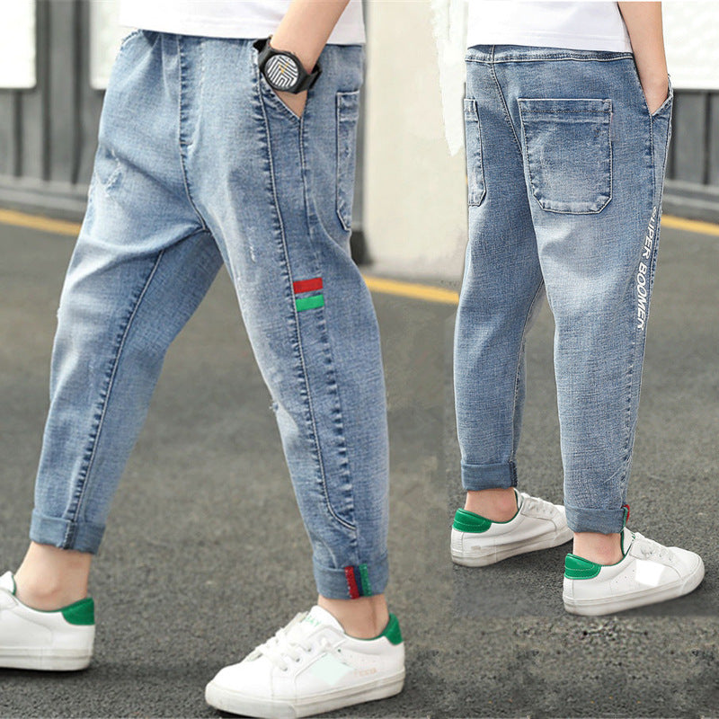 Kids' Fashion Straight Casual Pants