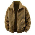 Men's Loose Casual Fleece-lined Thick Style Double-sided Warm Jacket