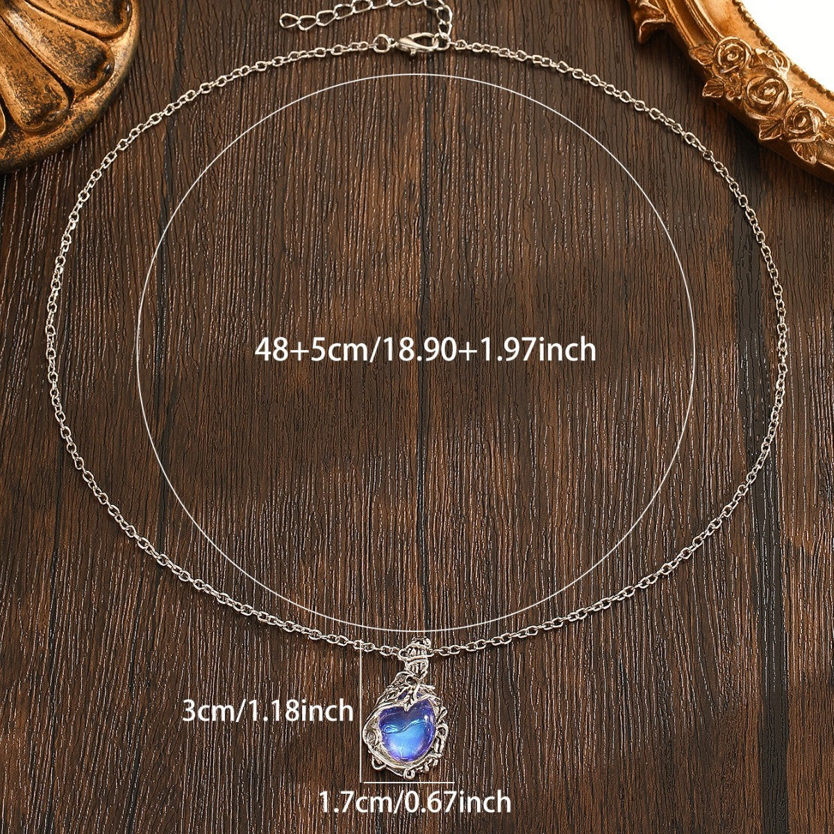 Elegant And Dreamy Moonstone Necklace