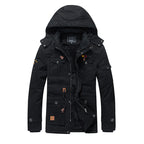 Men's Fleece Padded Mid-length Jacket