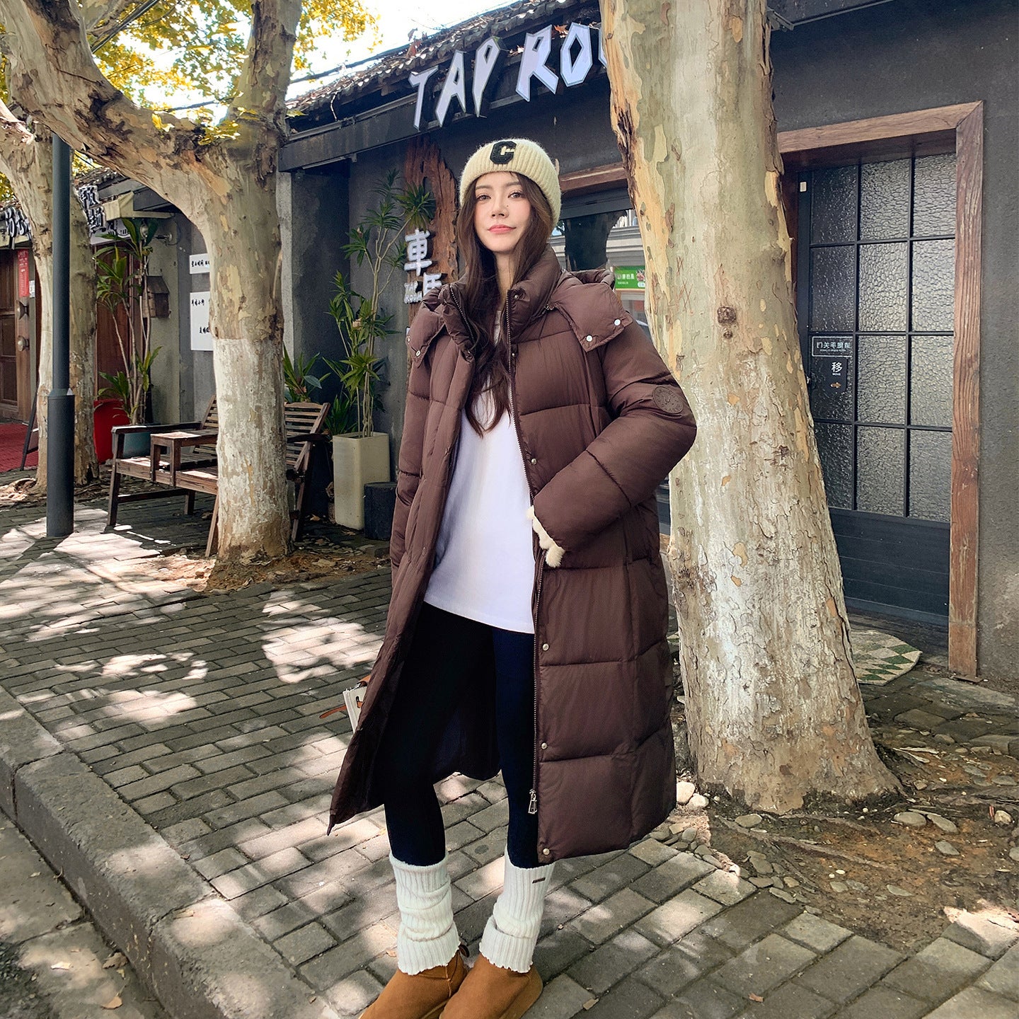 Loose Cotton-padded Warm Women's Coat