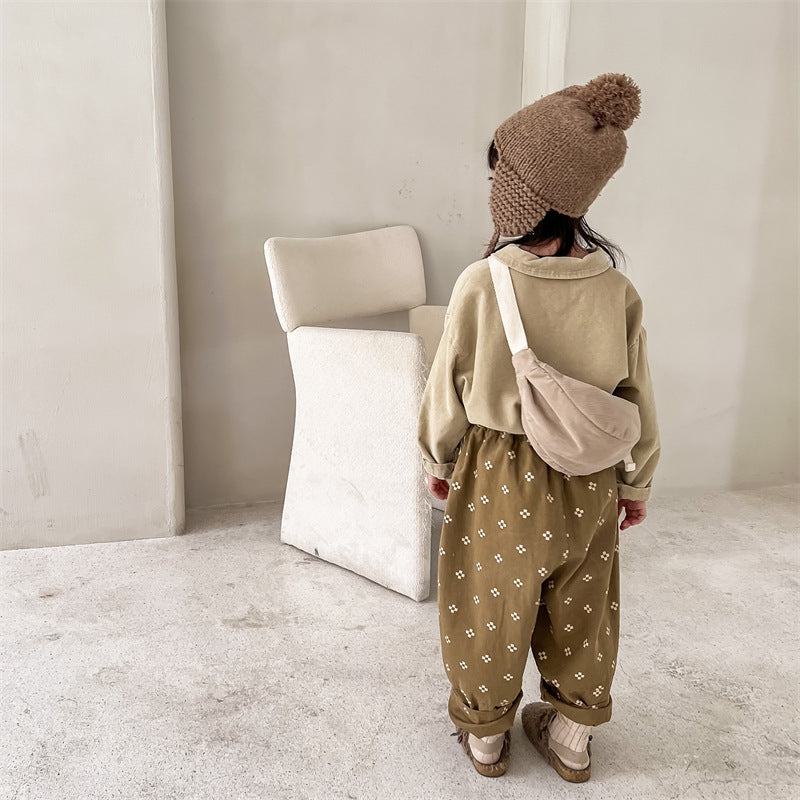 Cotton Harem Pants Girls Casual