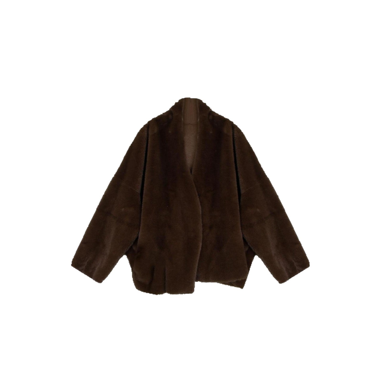 Short Leather Fur Coat Mink