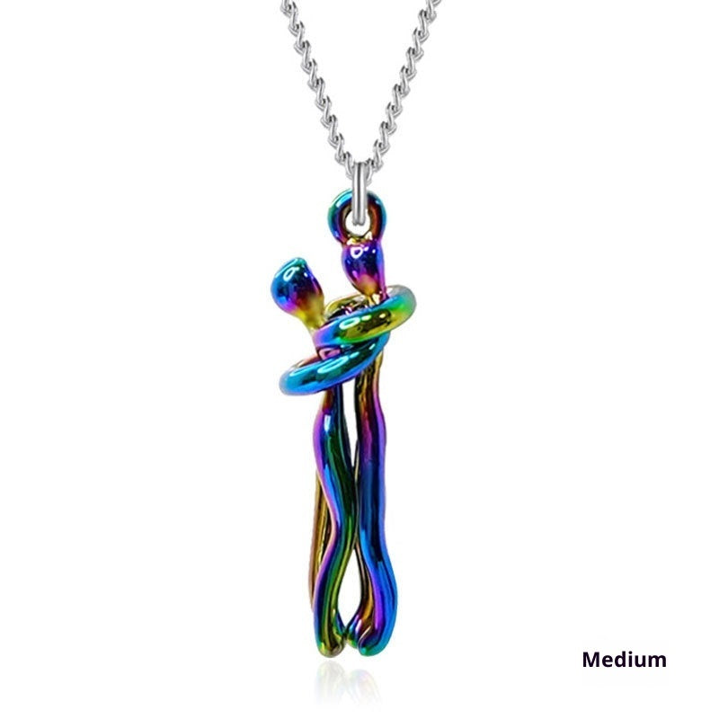 Embrace Emotional Expression Collarbone Pendant Necklace