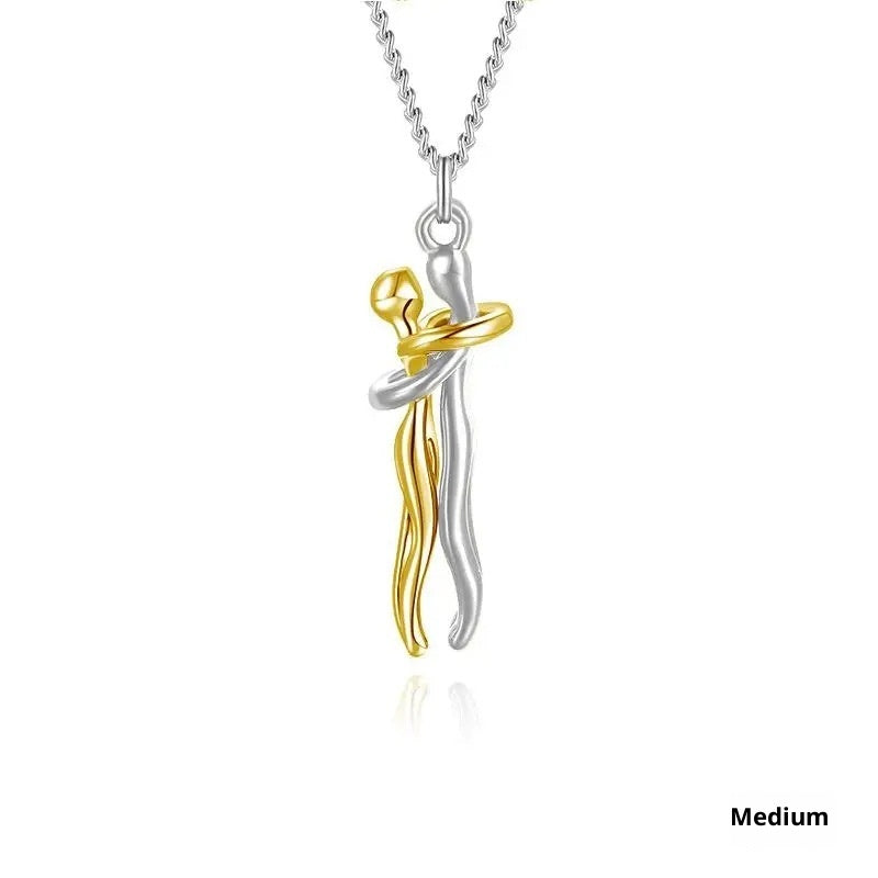Embrace Emotional Expression Collarbone Pendant Necklace