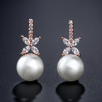 Women's Zirconia Micro-inlaid Elegant Earrings