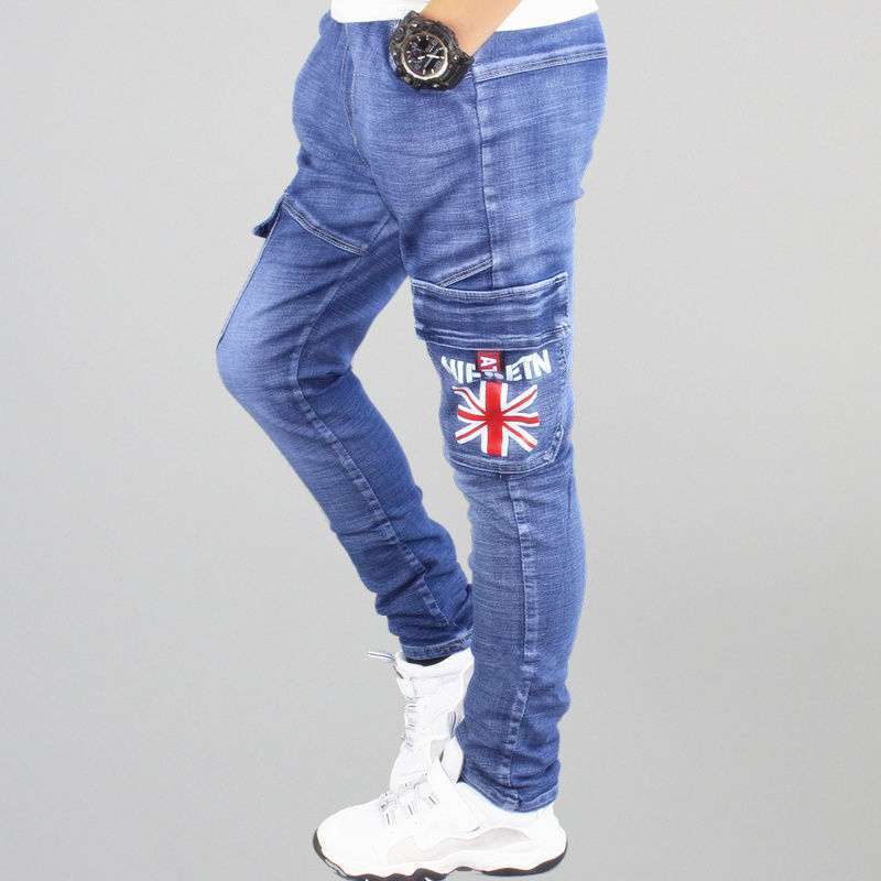 Boys Jeans Straight Stretch