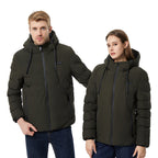 Winter Coat Thickened Outdoor Couple Intelligent Heating