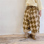 Girls Western Style Baggy Pants Trousers