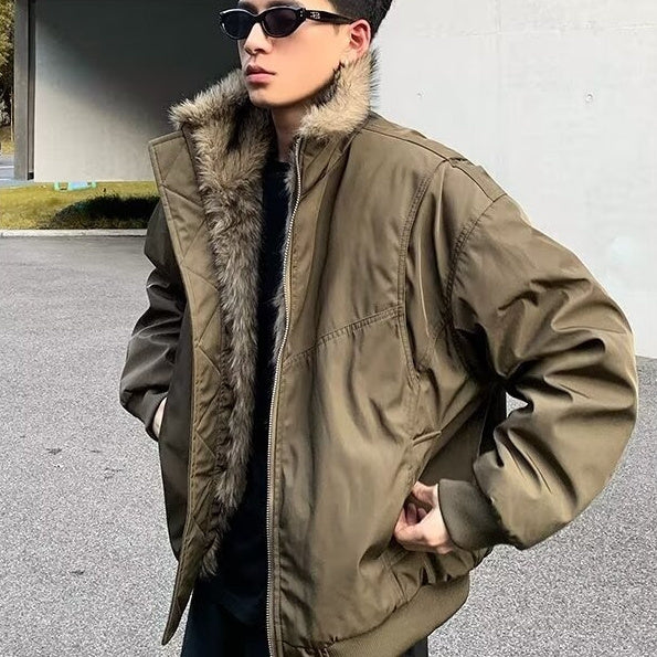 Cotton Coat Winter Thickened Flight Jacket