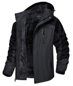 Outdoor Waterproof Winter Jacket Detachable Hood