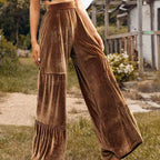Fashion Trend Casual Flared Wide-leg Pants Women