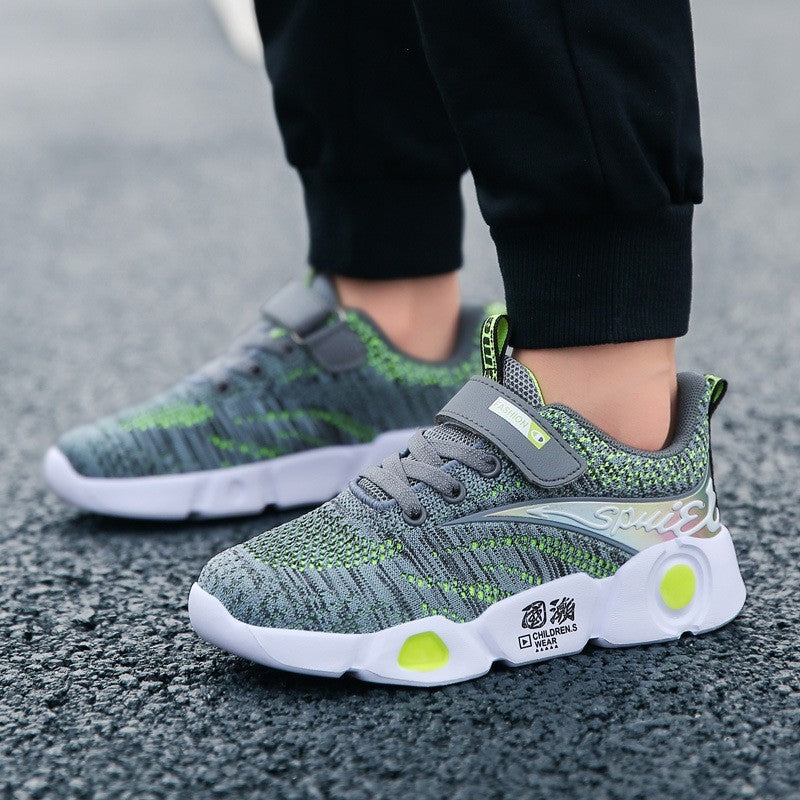 Boys Flying Knitted Sneakers