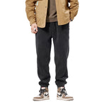 Autumn And Winter Ankle-tied Japanese Corduroy Retro Casual Sports Pants Men