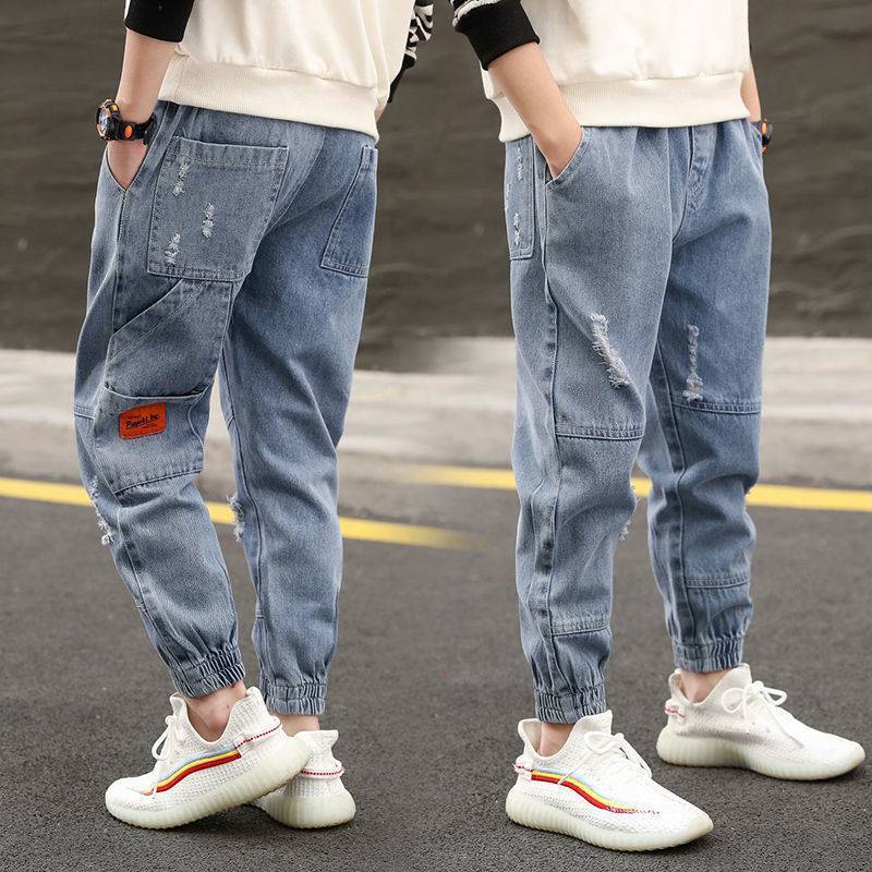 Boys Jeans Loose Western Style