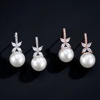 Women's Zirconia Micro-inlaid Elegant Earrings