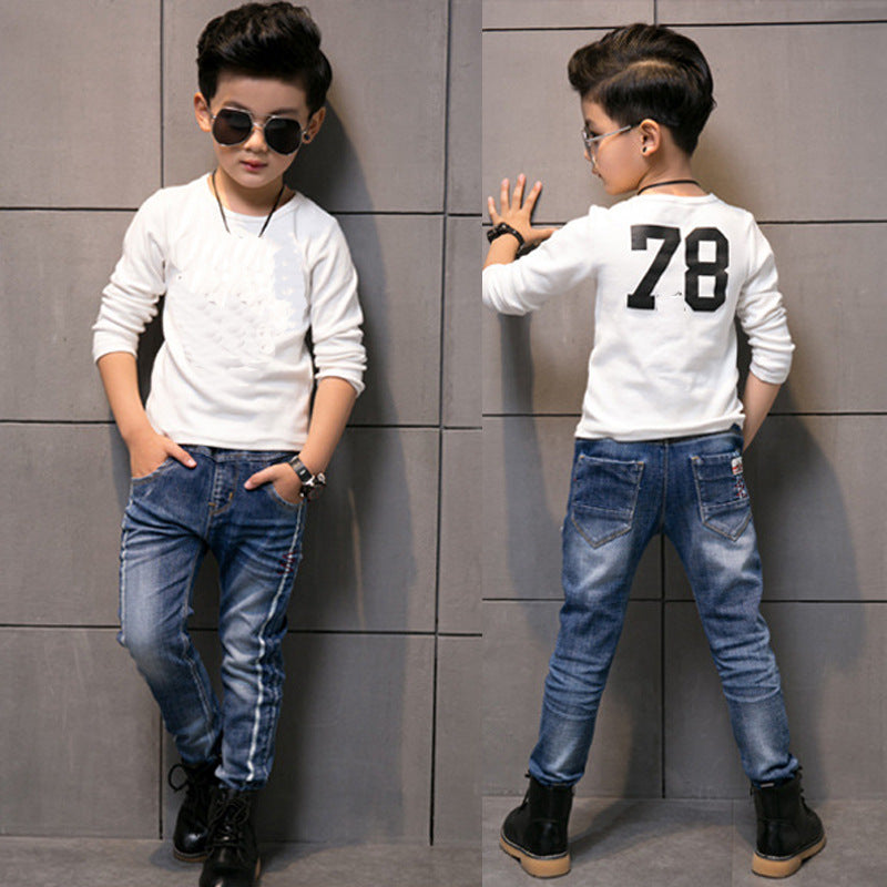 Kids' Fashion Straight Casual Pants