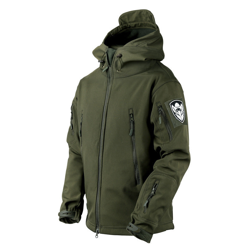 Outdoor Windproof Clothing Soft Shell Jacket
