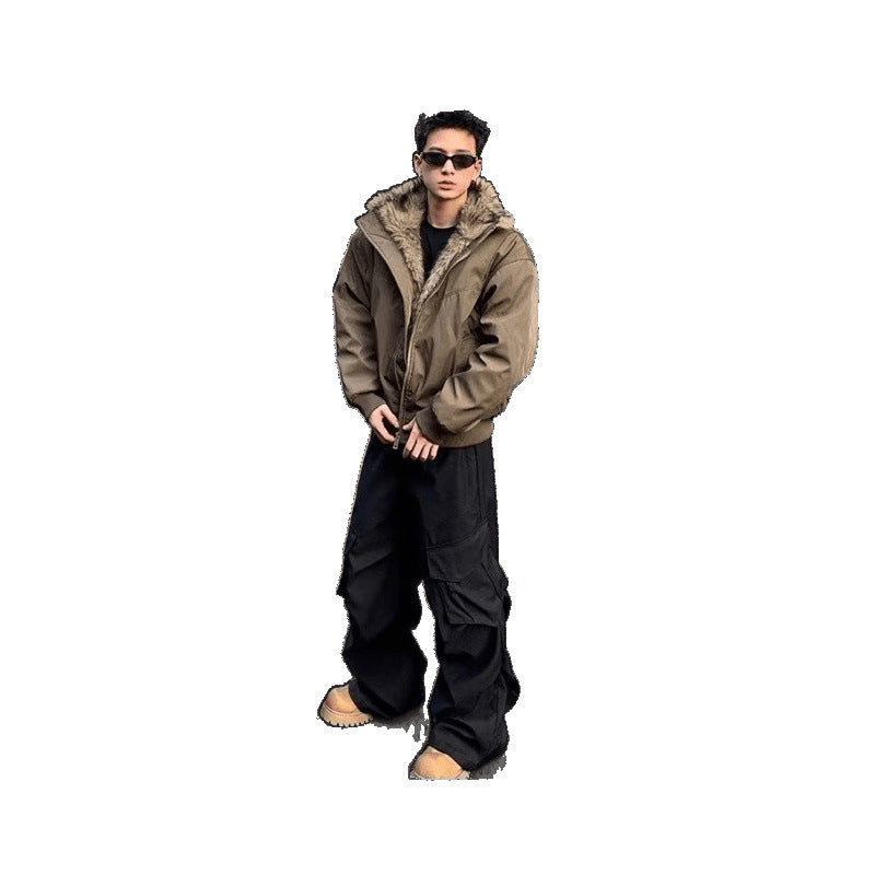 Cotton Coat Winter Thickened Flight Jacket