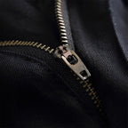 Tight Ripped Trendy Skinny Solid Color Simple Denim Trousers