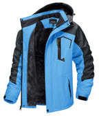 Outdoor Waterproof Winter Jacket Detachable Hood