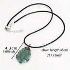 Vintage Tiger's Eye Tree of Life Necklace