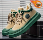 Men's Winter Snow Boots - Heavy-Duty PU Upper & PVC Sole with Warm Thermal Lining