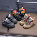 Boys' Winter Snow Boots with Fleece Lining