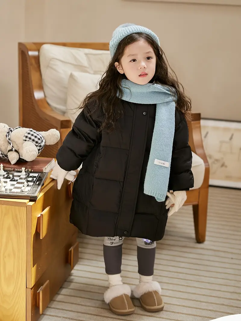 Winter 2025 Thickened Bear Ear Hooded Coat - Cute Winter Jacket