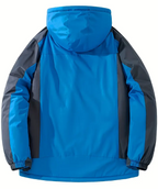 Men's Heavyweight Arctic Jacket - Thermal Insulated Winter Coat with Hooded Windproof Design