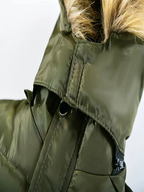 Boys' Casual Hooded Winter Coat - Fleece-Lined Zip-Up Jacket