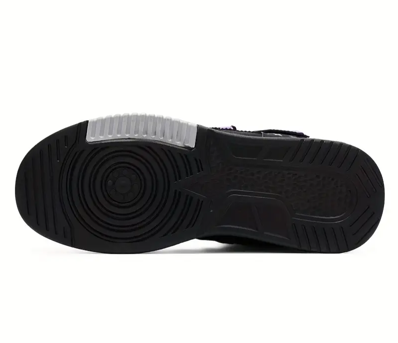 Men's High-Top Winter Snow Boots - Thick Non-Slip Rubber Sole with Warm Lining & Lace-Up Support