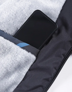 Men's Heavyweight Windproof Jacket - Thermal Insulated Hooded Coat with Camouflage Design