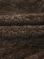 Girls' Reversible Hooded Winter Jacket - Two-in-One Coat with Animal Print