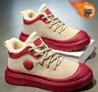 Men's Winter Snow Boots - Heavy-Duty PU Upper & PVC Sole with Warm Thermal Lining