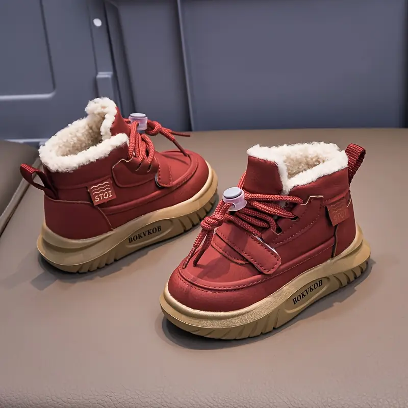 Cozy Ankle Lace-Up Boots