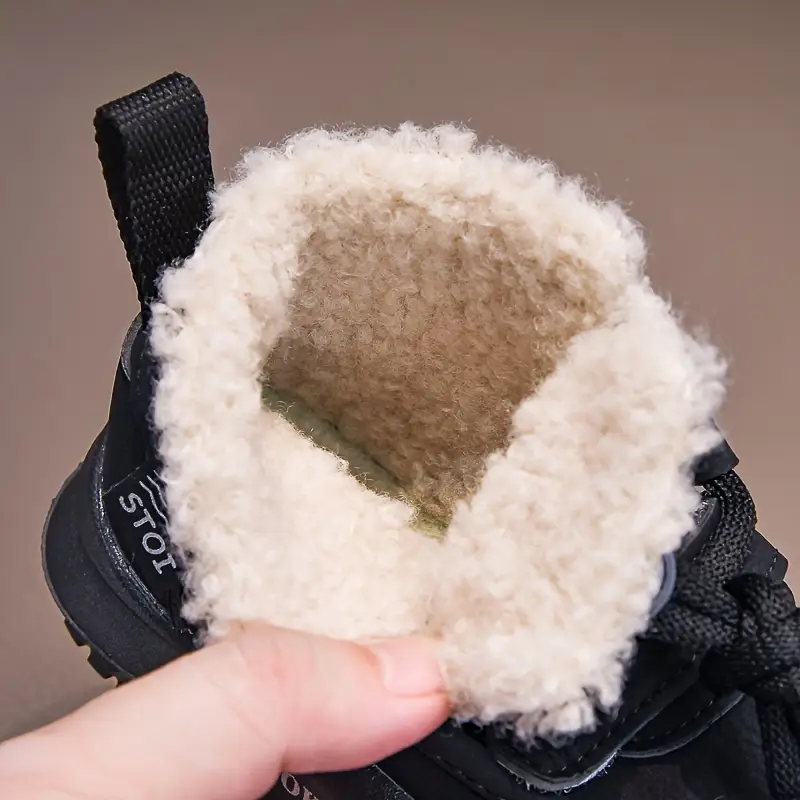 Cozy Ankle Lace-Up Boots