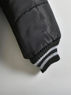 Boys' Casual Hooded Winter Coat - Fleece-Lined Zip-Up Jacket