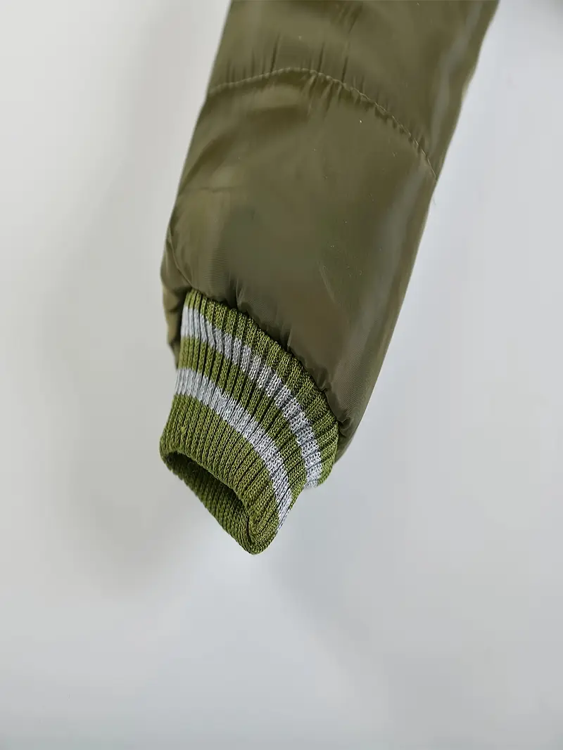 Boys' Casual Hooded Winter Coat - Fleece-Lined Zip-Up Jacket