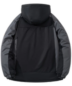 Men's Heavyweight Arctic Jacket - Thermal Insulated Winter Coat with Hooded Windproof Design