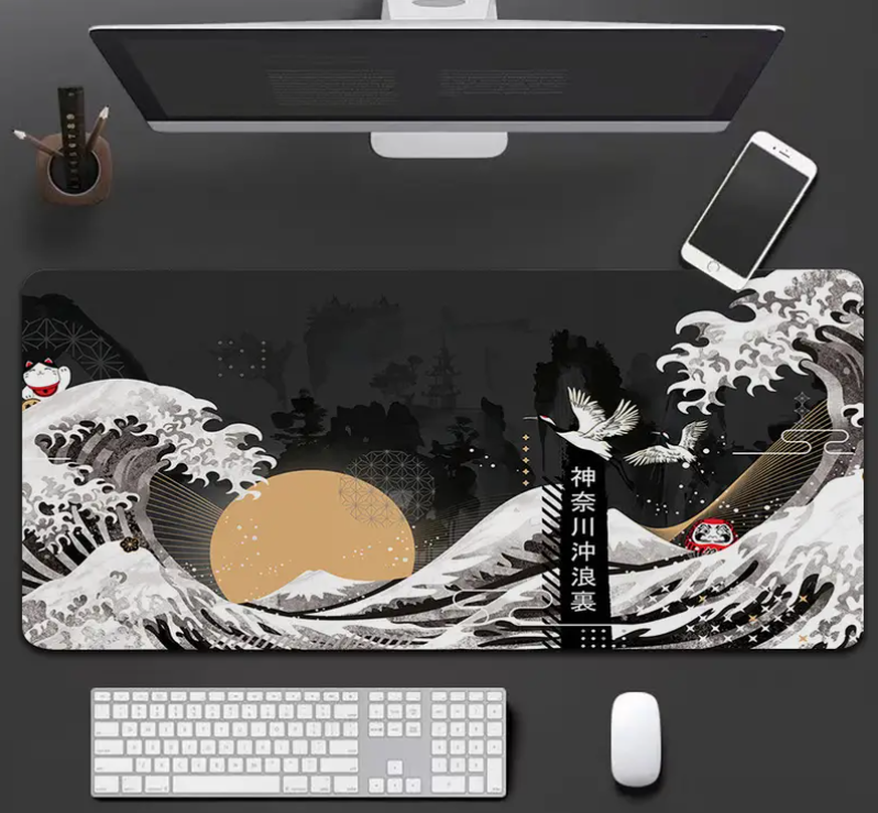 Anime Keyboard and Mouse Pad