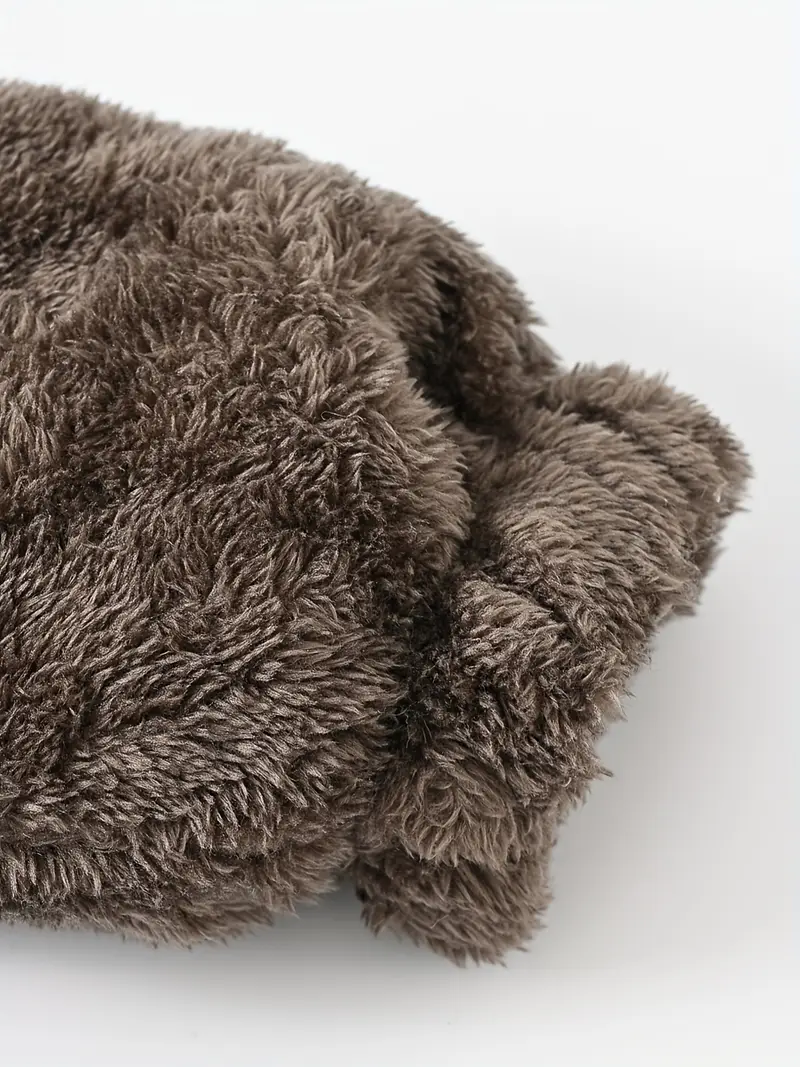 Girls' Reversible Hooded Winter Jacket - Two-in-One Coat with Animal Print