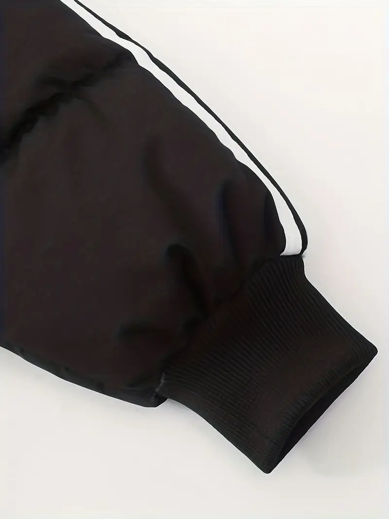 Fashionable Thickened Mid-Length Hooded Jacket for Kids Ages 3-14