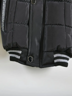 Boys' Casual Hooded Winter Coat - Fleece-Lined Zip-Up Jacket