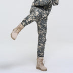 Outdoor Men's Fleece Soft Shell Pants Breathable And Windproof Wear-resistant