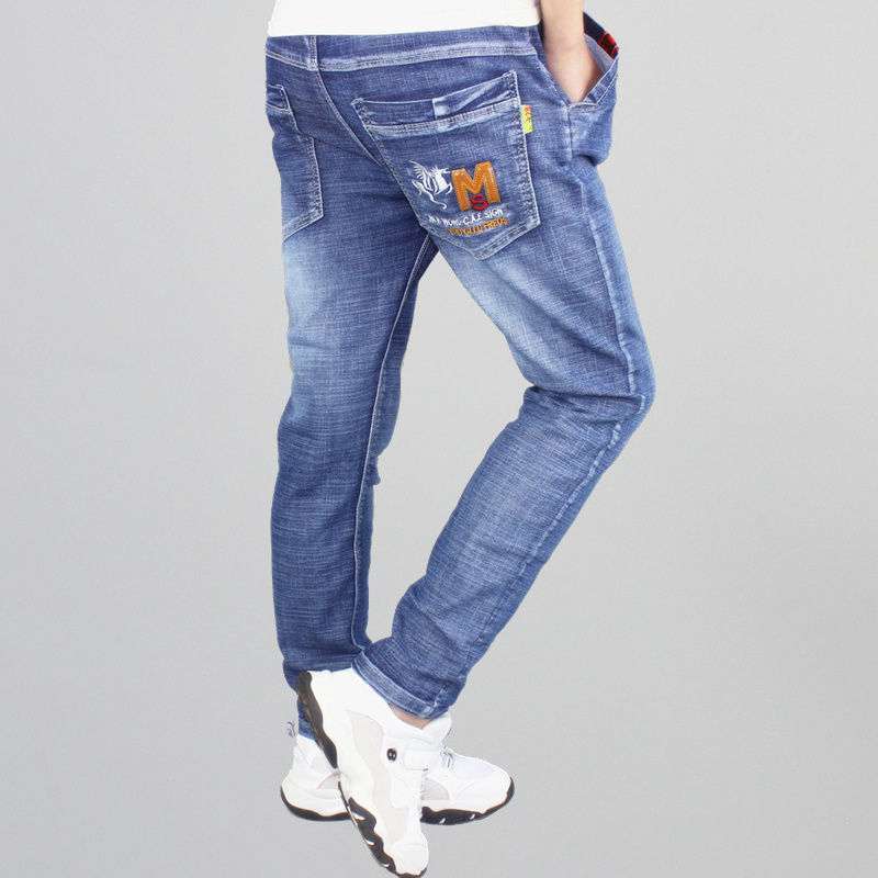Boys Jeans Straight Stretch