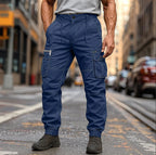 European And American Men's Oversized Trousers Fashion Multicolor Leisure Tappered Overalls