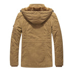 Men's Fleece Padded Mid-length Jacket